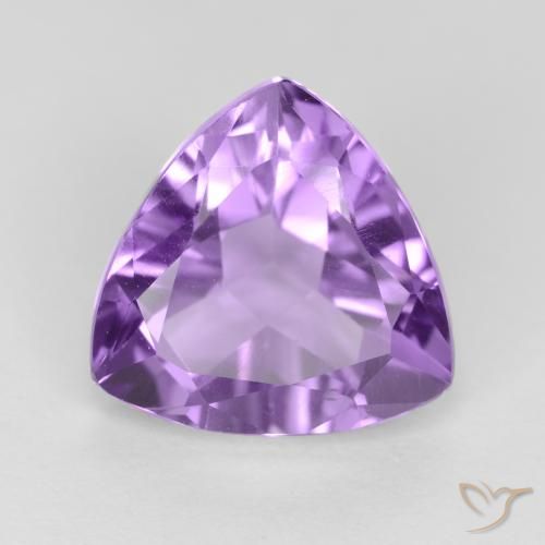 3.00ct Natural Violeta médio Ametista, Trilhão, VS