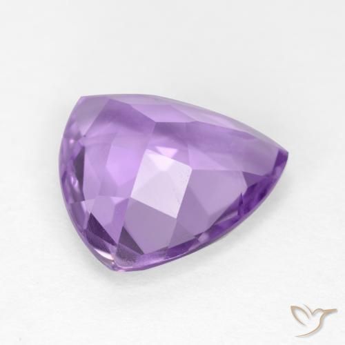 Ametista Violeta médio Natural 2.65ct, Trilhão, VS