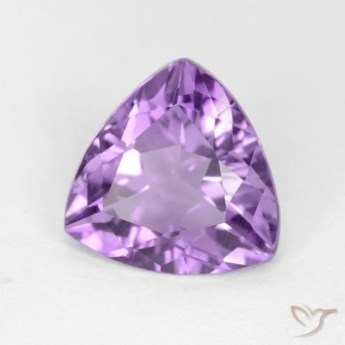 Ametista Violeta médio Natural 2.41ct, Trilhão, VS