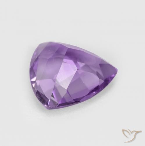 Ametista Violeta médio Natural 2.41ct, Trilhão, VS