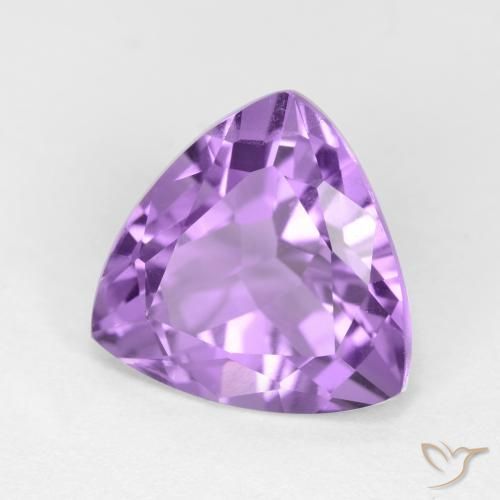 Ametista Violeta médio Natural 2.87ct, Trilhão, VS