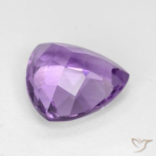 Ametista Violeta médio Natural 2.84ct, Trilhão, VS