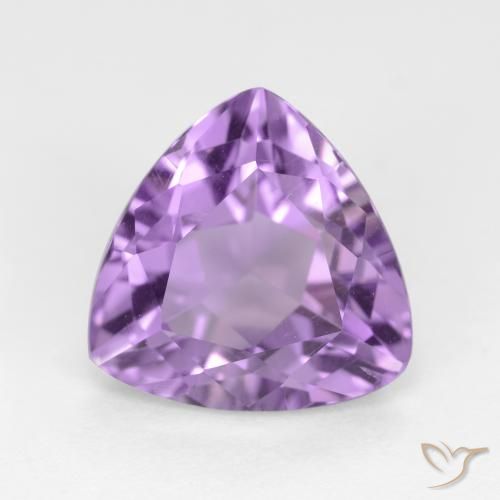 2.94ct Natural Violeta médio Ametista, Trilhão, VS