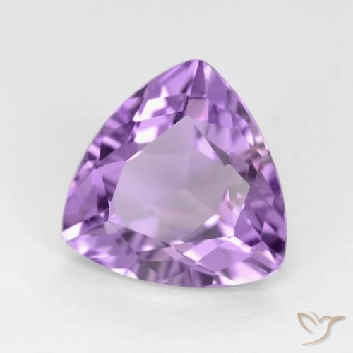 Ametista Violeta médio Natural 2.94ct, Trilhão, VS