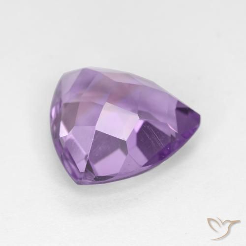Ametista Violeta médio Natural 2.94ct, Trilhão, VS