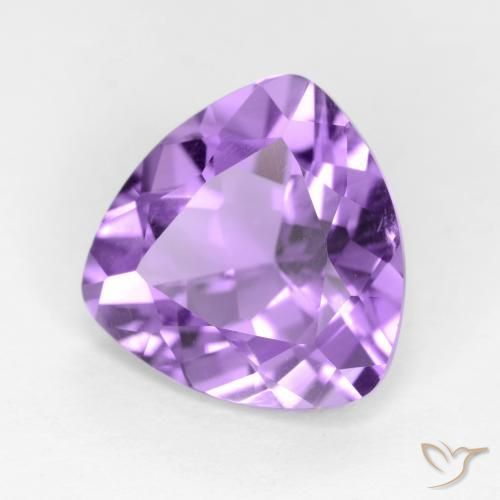 Ametista Violeta médio Natural 2.60ct, Trilhão, VS