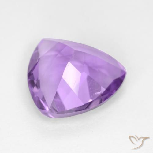 Ametista Violeta médio Natural 2.60ct, Trilhão, VS