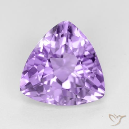 2.76ct Natural Violeta médio Ametista, Trilhão, VVS-VS