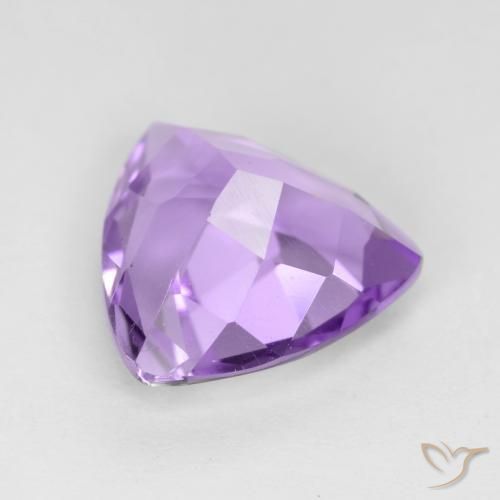 Ametista Violeta médio Natural 2.76ct, Trilhão, VVS-VS