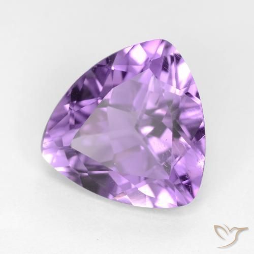 Ametista Violeta Profundo Natural 2.66ct, Trilhão, VS