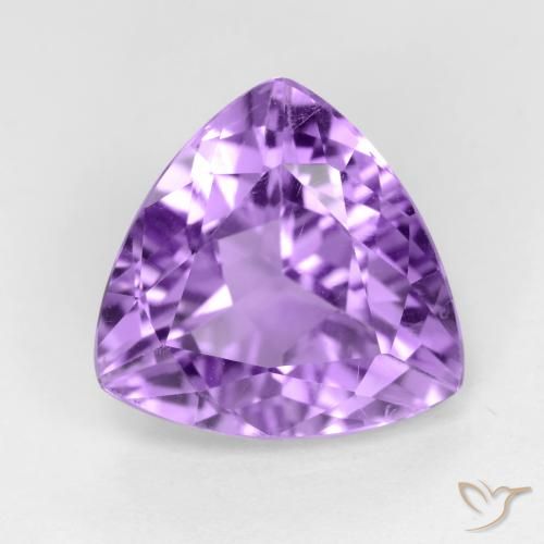 2.97ct Natural Violeta Profundo Ametista, Trilhão, VS