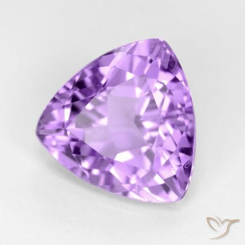 Ametista Violeta Profundo Natural 2.97ct, Trilhão, VS