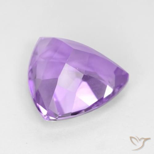 Ametista Violeta Profundo Natural 2.97ct, Trilhão, VS