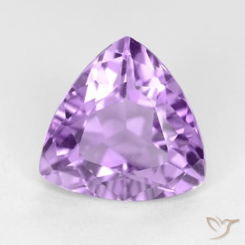 2.86ct Natural Violeta médio Ametista, Trilhão, VS