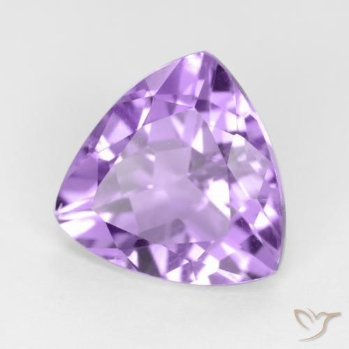 Ametista Violeta médio Natural 2.71ct, Trilhão, VVS-VS
