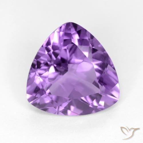 2.55ct Natural Violeta Intenso Ametista, Trilhão, VS