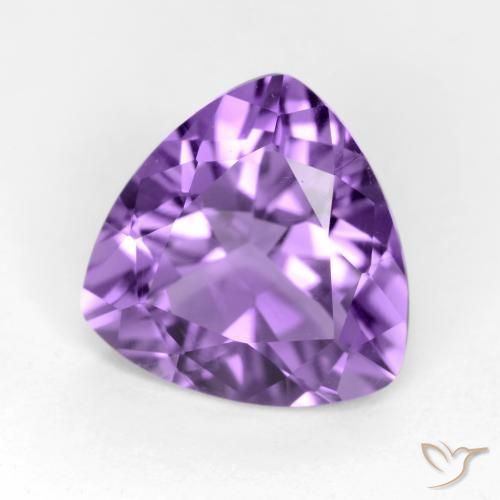 Ametista Violeta Intenso Natural 2.55ct, Trilhão, VS