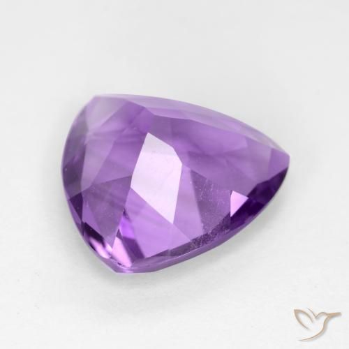 Ametista Violeta Intenso Natural 2.55ct, Trilhão, VS