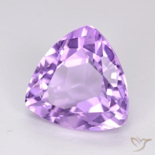 Ametista Violeta médio Natural 3.15ct, Trilhão, VS