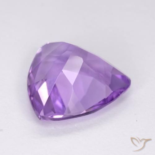 Ametista Violeta médio Natural 2.62ct, Trilhão, VVS-VS