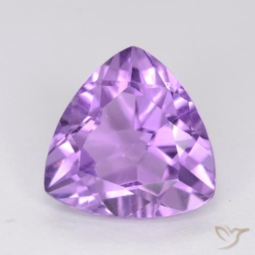 2.85ct Natural Violeta rosado Ametista, Trilhão, VVS-VS