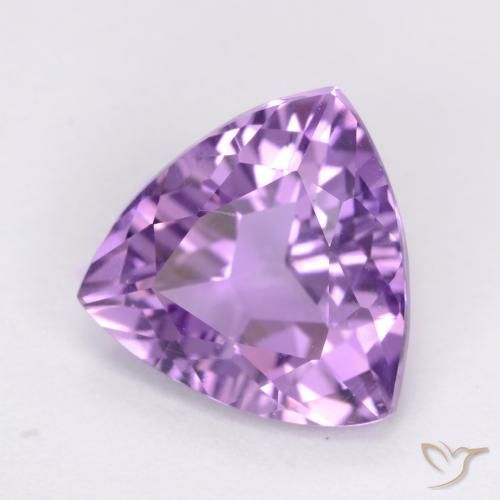 Ametista Violeta Púrpura Profundo Natural 2.77ct, Trilhão, VS