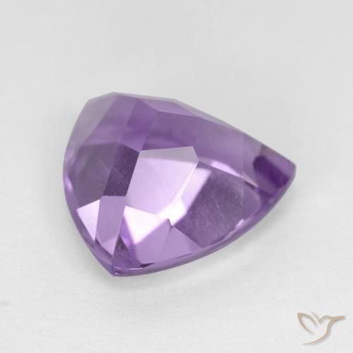 Ametista Violeta médio Natural 2.96ct, Trilhão, VS