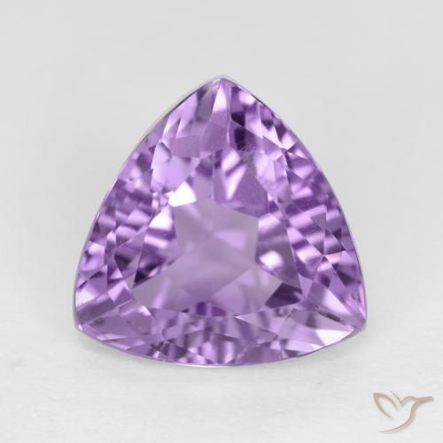 2.91ct Natural Violeta médio Ametista, Trilhão, VVS-VS