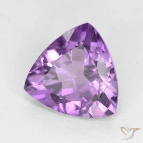 Ametista Violeta médio Natural 2.79ct, Trilhão, VS