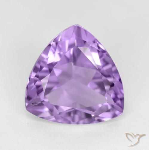 2.76ct Natural Violeta médio Ametista, Trilhão, VS-SI