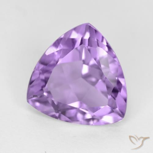 Ametista Violeta médio Natural 2.76ct, Trilhão, VS-SI