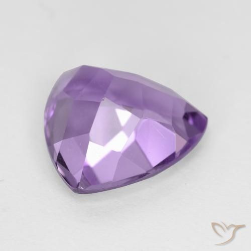 Ametista Violeta médio Natural 2.76ct, Trilhão, VS-SI