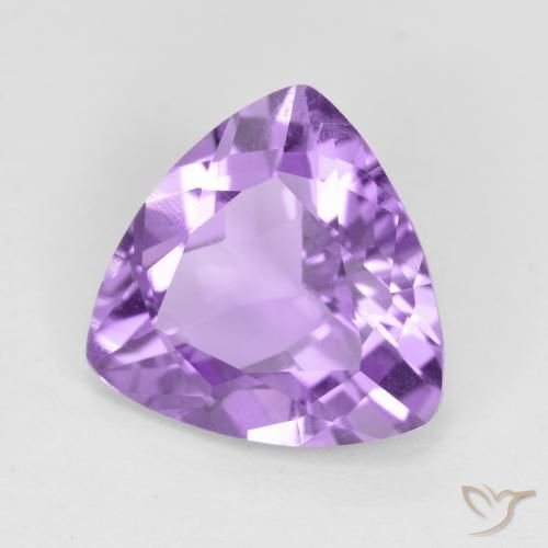 Ametista Violeta rosado Natural 2.51ct, Trilhão, VS