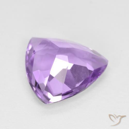 Ametista Violeta rosado Natural 2.51ct, Trilhão, VS