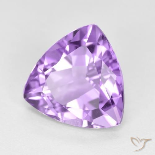 Ametista Violeta médio Natural 2.90ct, Trilhão, VS