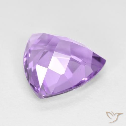Ametista Violeta médio Natural 2.90ct, Trilhão, VS