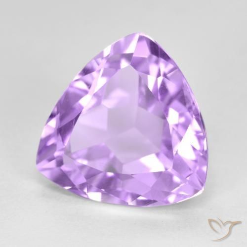 Ametista Violeta rosado Natural 3.06ct, Trilhão, VS