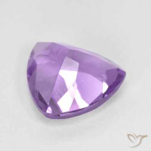 Ametista Violeta médio Natural 2.86ct, Trilhão, VS