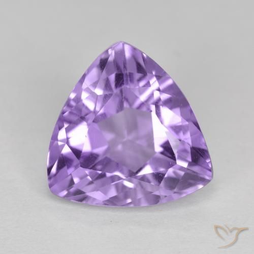 2.69ct Natural Violeta médio Ametista, Trilhão, VS