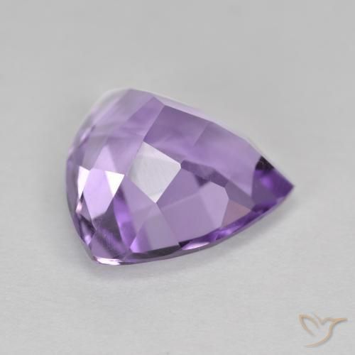 Ametista Violeta médio Natural 2.69ct, Trilhão, VS