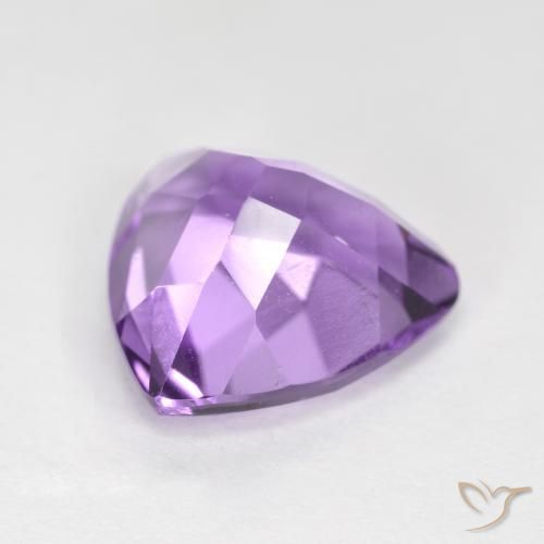 Ametista Violeta rosado Natural 2.93ct, Trilhão, VS