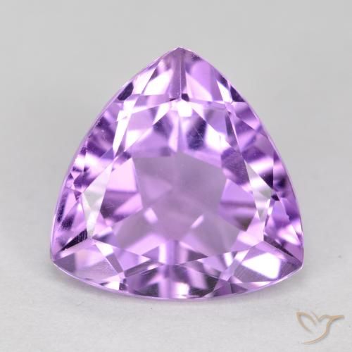 2.83ct Natural Violeta médio Ametista, Trilhão, VS