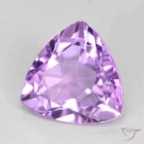 Ametista Violeta médio Natural 2.83ct, Trilhão, VS