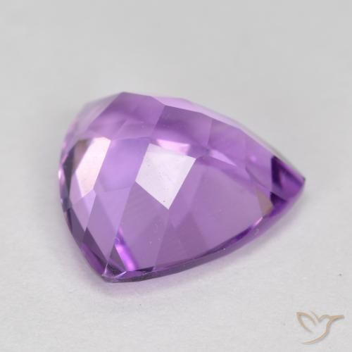 Ametista Violeta médio Natural 2.83ct, Trilhão, VS