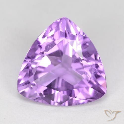 2.72ct Natural Violeta médio Ametista, Trilhão, VS