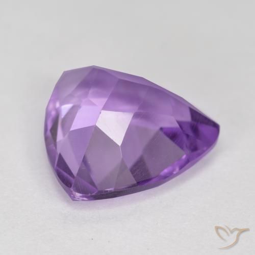 Ametista Violeta médio Natural 2.71ct, Trilhão, VS