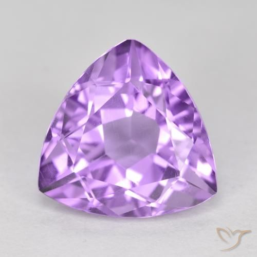 2.94ct Natural Violeta médio Ametista, Trilhão, VVS-VS