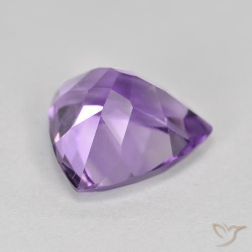 Ametista Violeta médio Natural 2.93ct, Trilhão, VS