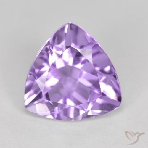 2.86ct Natural Violeta médio Ametista, Trilhão, VS
