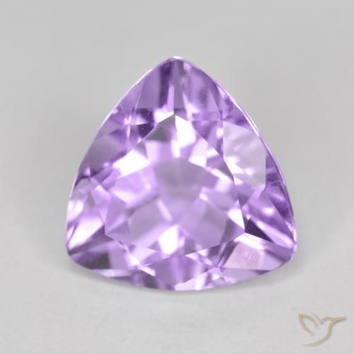 Ametista Violeta médio Natural 2.86ct, Trilhão, VS